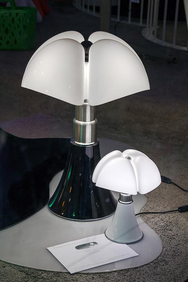 MARTINELLI LUCE table lamp PIPISTRELLO with dimmer