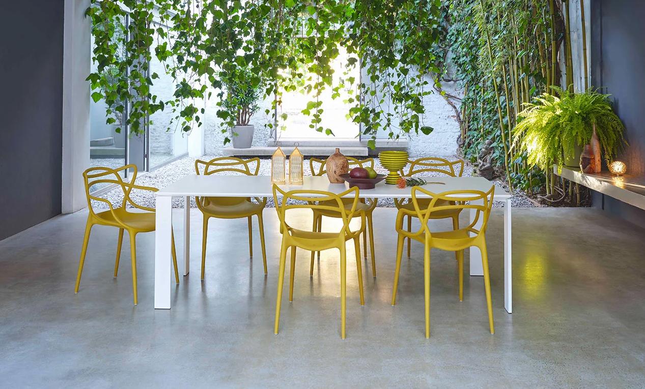 KARTELL table FOUR LARGE 190x90xH73 cm