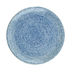 DRIADE assiette de service THE WHITE SNOW AGADIR [DERNIÈRE PIÈCE]