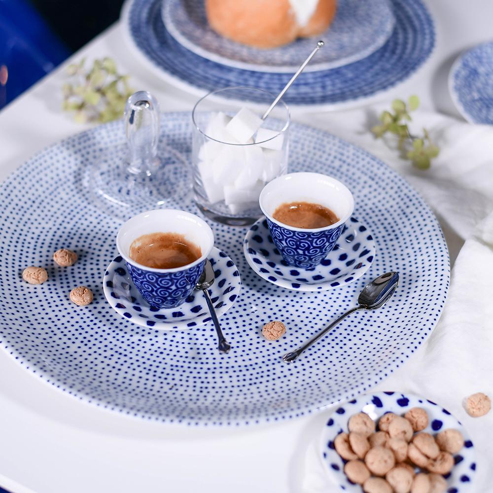 DRIADE assiette de service THE WHITE SNOW AGADIR [DERNIÈRE PIÈCE]