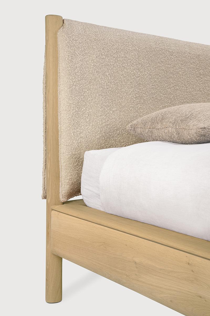 ETHNICRAFT lit à deux places PI pour matelas de 160x200 cm