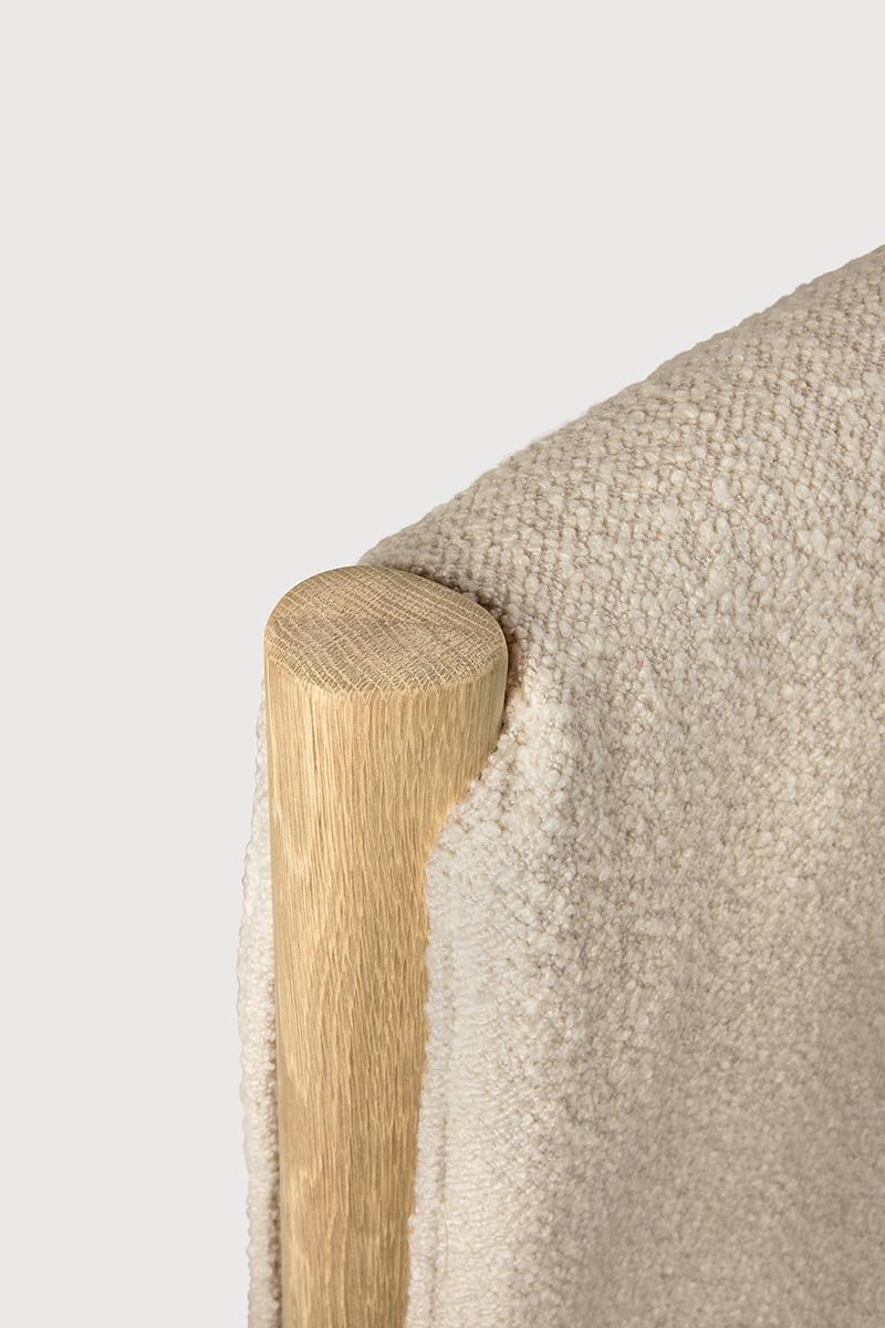 ETHNICRAFT lit à deux places PI pour matelas de 180x200 cm