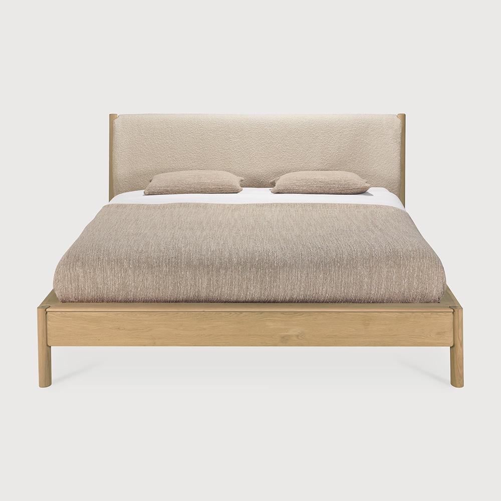 ETHNICRAFT lit à deux places PI pour matelas de 180x200 cm