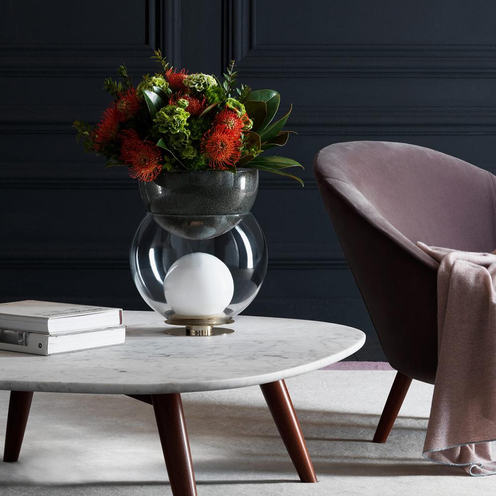 FONTANA ARTE lampe de table avec vase GIOVA PETITE