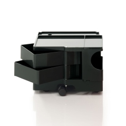 B-LINE trolley storage container on wheels BOBY with 2 drawers H 31,5 cm
