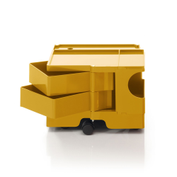 B-LINE trolley storage container on wheels BOBY with 2 drawers H 31,5 cm