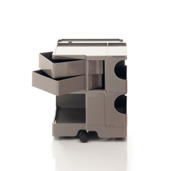 B-LINE trolley storage container on wheels BOBY with 2 drawers H 52,5 cm