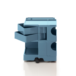 B-LINE trolley storage container on wheels BOBY with 2 drawers H 52,5 cm