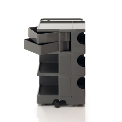 B-LINE trolley storage container on wheels BOBY with 2 drawers H 73,5 cm