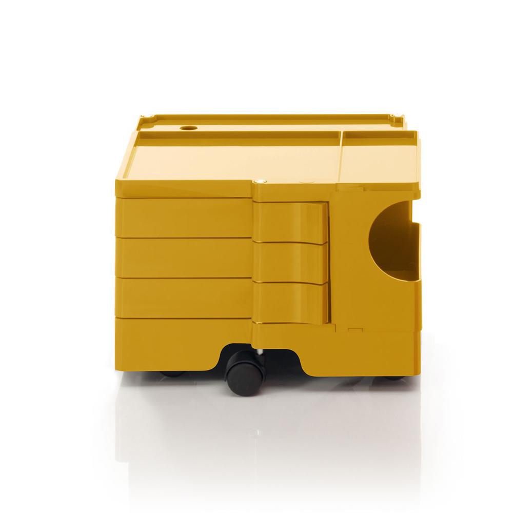 B-LINE trolley storage container on wheels BOBY with 3 drawers H 31,5 cm