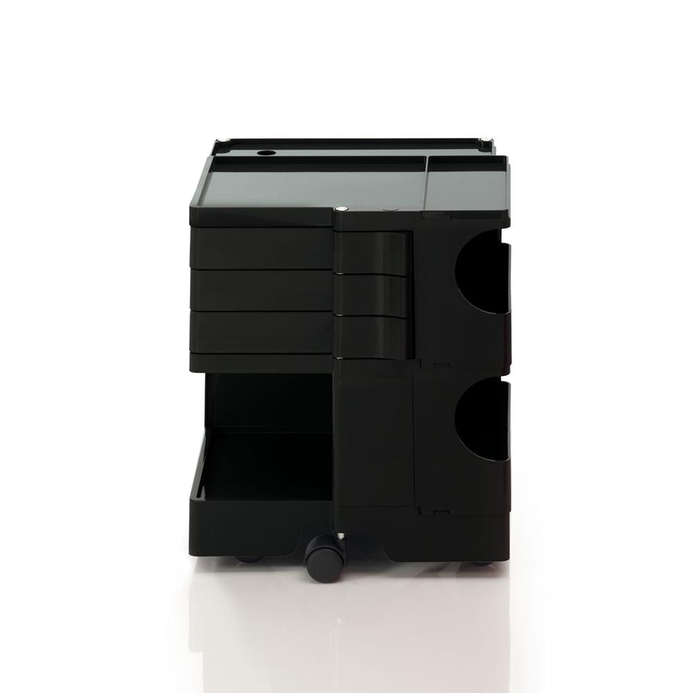 B-LINE trolley storage container on wheels BOBY with 3 drawers H 52,5 cm