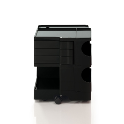 B-LINE trolley storage container on wheels BOBY with 3 drawers H 52,5 cm