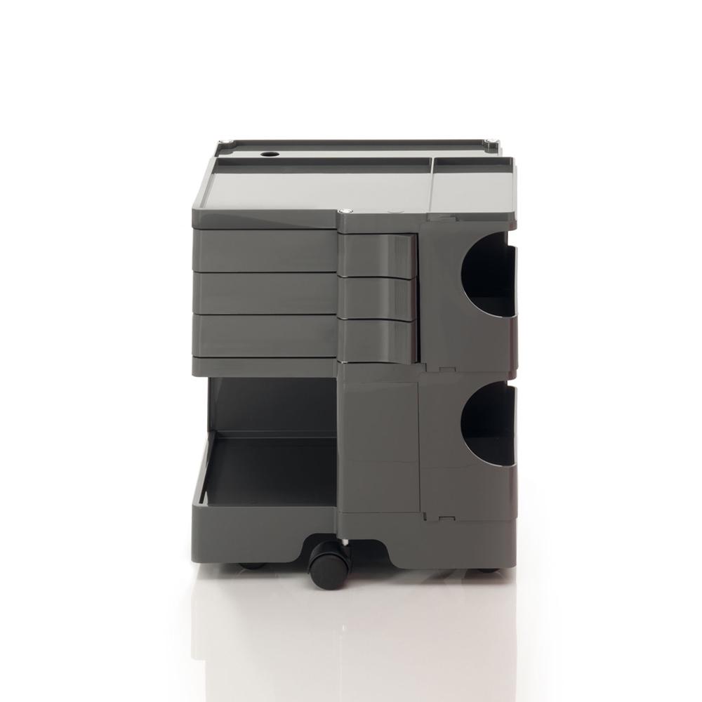 B-LINE trolley storage container on wheels BOBY with 3 drawers H 52,5 cm