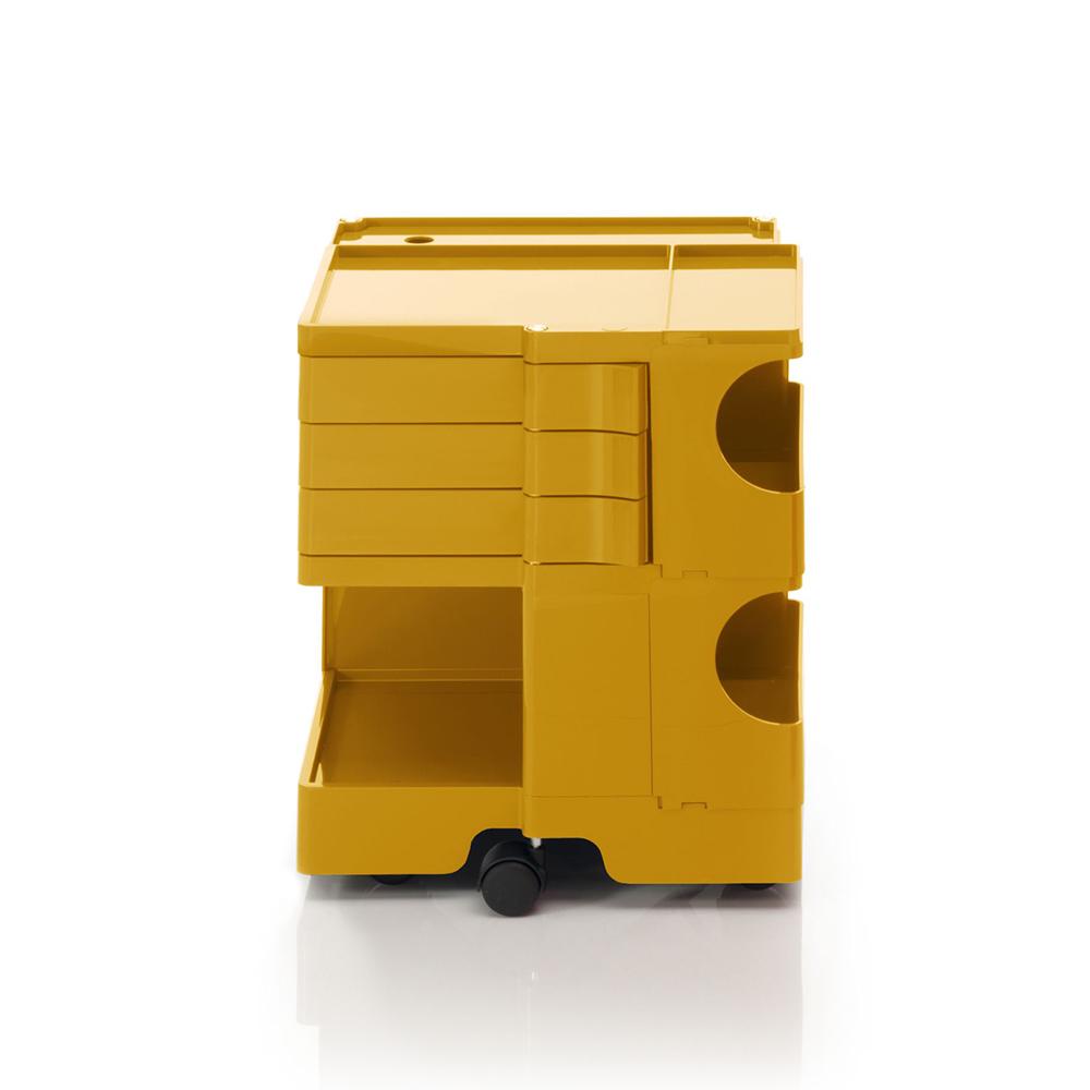 B-LINE trolley storage container on wheels BOBY with 3 drawers H 52,5 cm