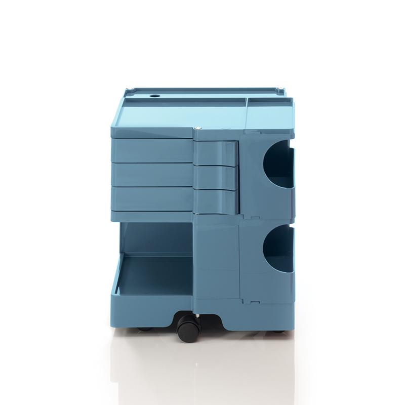 B-LINE trolley storage container on wheels BOBY with 3 drawers H 52,5 cm