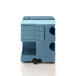 B-LINE trolley storage container on wheels BOBY with 3 drawers H 52,5 cm