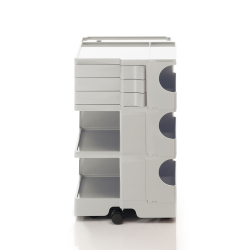 B-LINE trolley storage container on wheels BOBY with 3 drawers H 73,5 cm