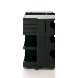 B-LINE trolley storage container on wheels BOBY with 3 drawers H 73,5 cm