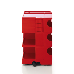 B-LINE trolley storage container on wheels BOBY with 3 drawers H 73,5 cm
