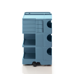B-LINE trolley storage container on wheels BOBY with 3 drawers H 73,5 cm