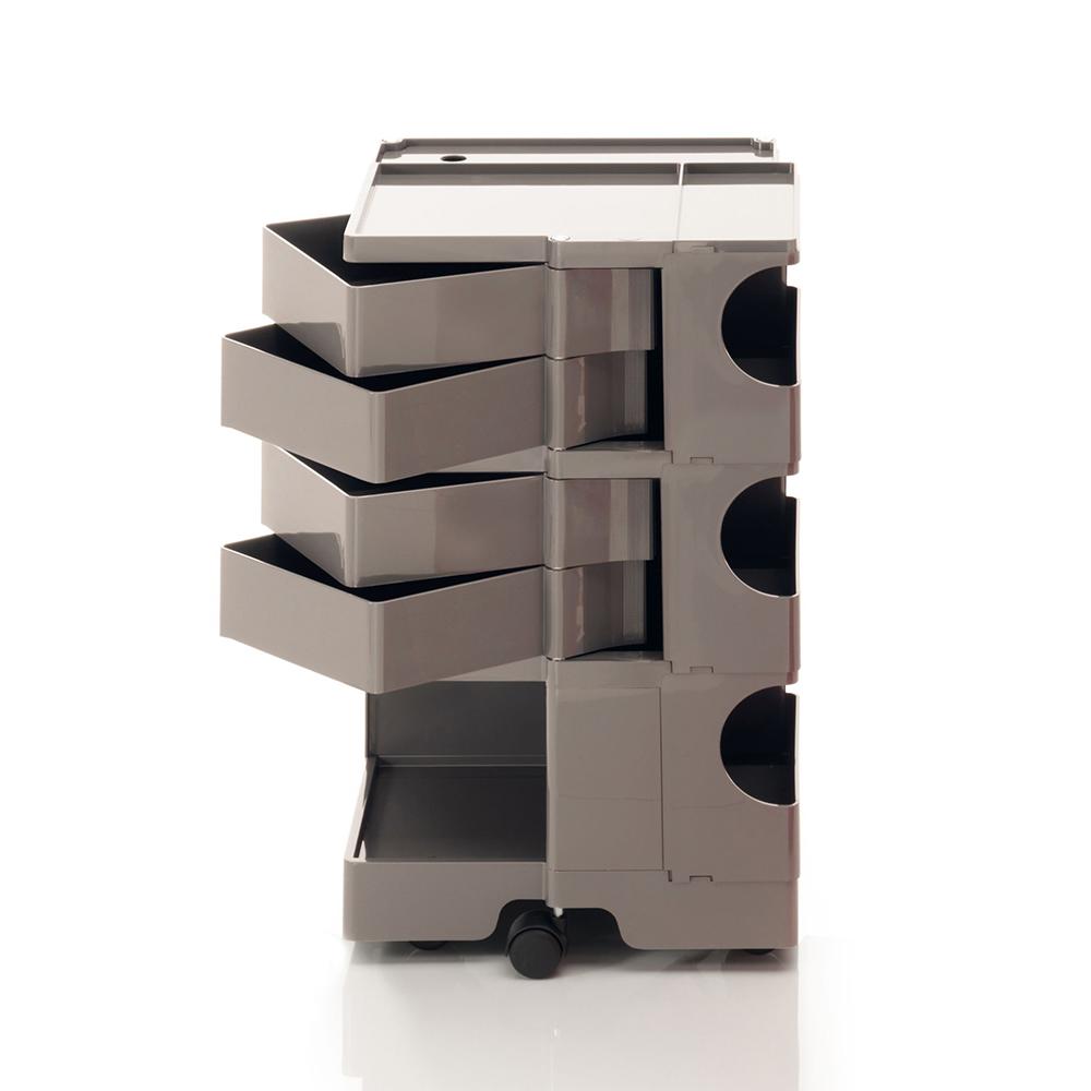 B-LINE trolley storage container on wheels BOBY with 4 drawers H 73,5 cm