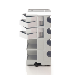 B-LINE trolley storage container on wheels BOBY with 4 drawers H 94,5 cm
