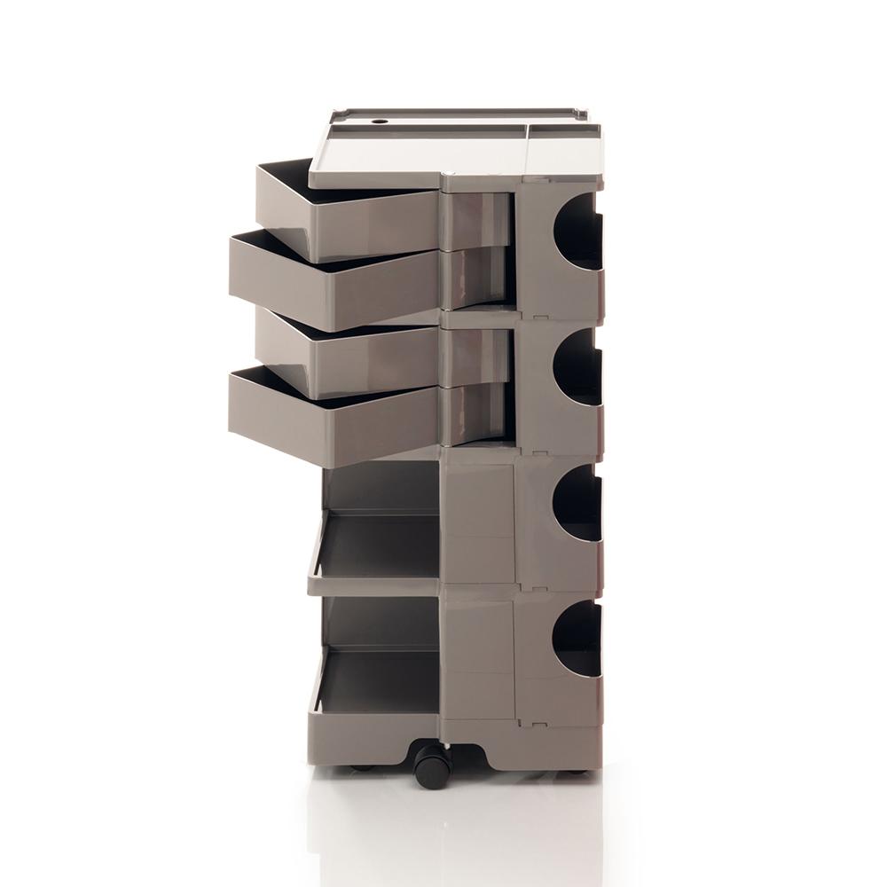 B-LINE trolley storage container on wheels BOBY with 4 drawers H 94,5 cm