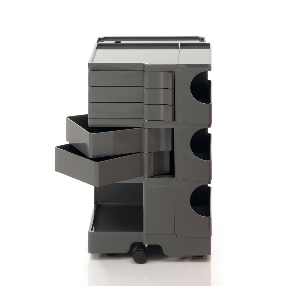 B-LINE trolley storage container on wheels BOBY with 5 drawers H 73,5 cm