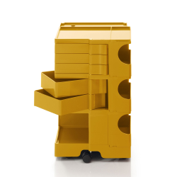 B-LINE trolley storage container on wheels BOBY with 5 drawers H 73,5 cm
