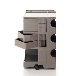 B-LINE trolley storage container on wheels BOBY with 5 drawers H 73,5 cm