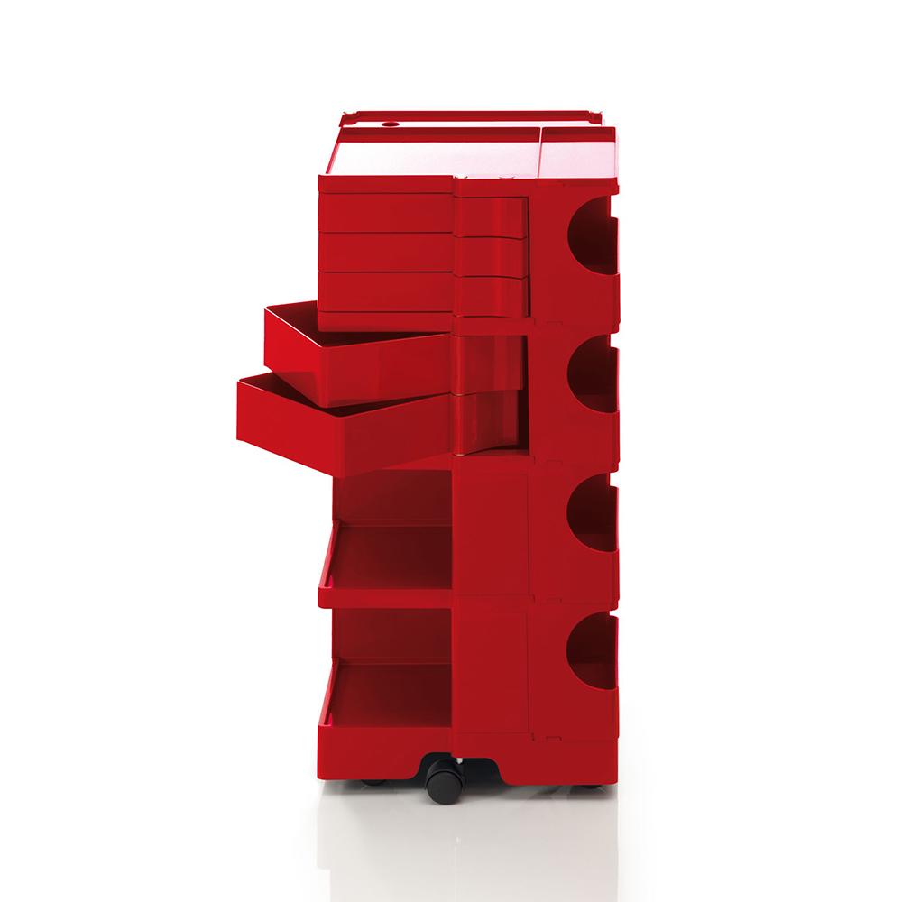 B-LINE trolley storage container on wheels BOBY with 5 drawers H 94,5 cm