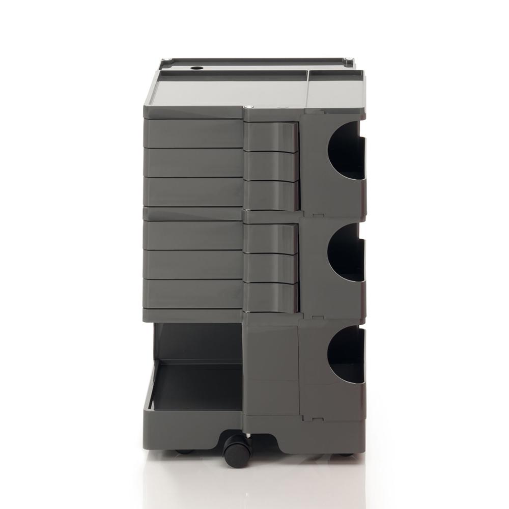 B-LINE trolley storage container on wheels BOBY with 6 drawers H 73,5 cm