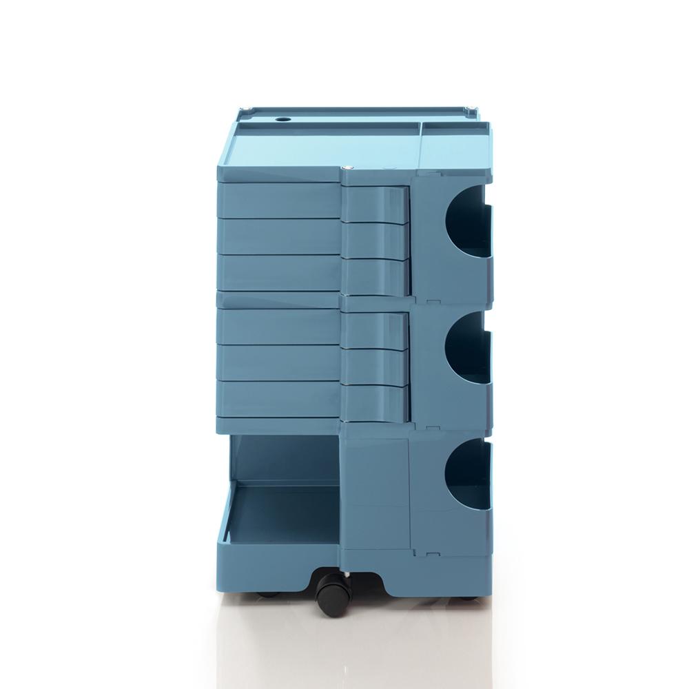 B-LINE trolley storage container on wheels BOBY with 6 drawers H 73,5 cm