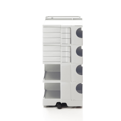 B-LINE trolley storage container on wheels BOBY with 6 drawers H 94,5 cm