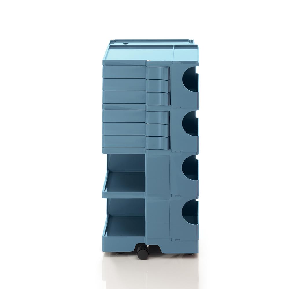 B-LINE trolley storage container on wheels BOBY with 6 drawers H 94,5 cm