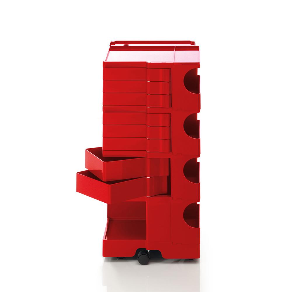 B-LINE trolley storage container on wheels BOBY with 8 drawers H 94,5 cm
