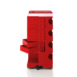 B-LINE trolley storage container on wheels BOBY with 8 drawers H 94,5 cm