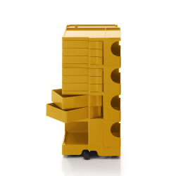 B-LINE trolley storage container on wheels BOBY with 8 drawers H 94,5 cm