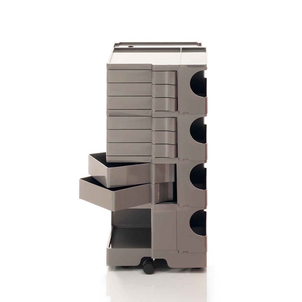 B-LINE trolley storage container on wheels BOBY with 8 drawers H 94,5 cm