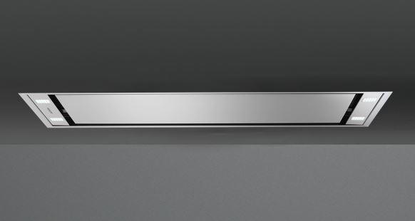 FALMEC ceiling hood STELLA EVO INOX 120 cm with under-roof extractor fan 950 m3/h [LAST PIECE]
