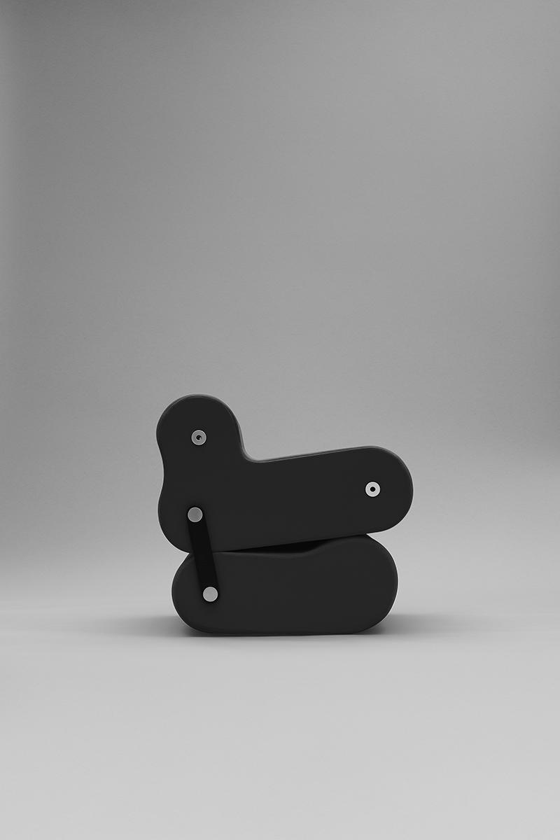 B-LINE fauteuil transformable MULTICHAIR