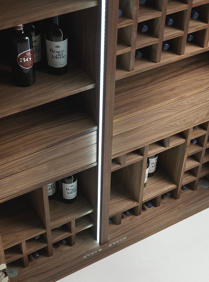 RIVA 1920 furniture for wines CAMBUSA WINE