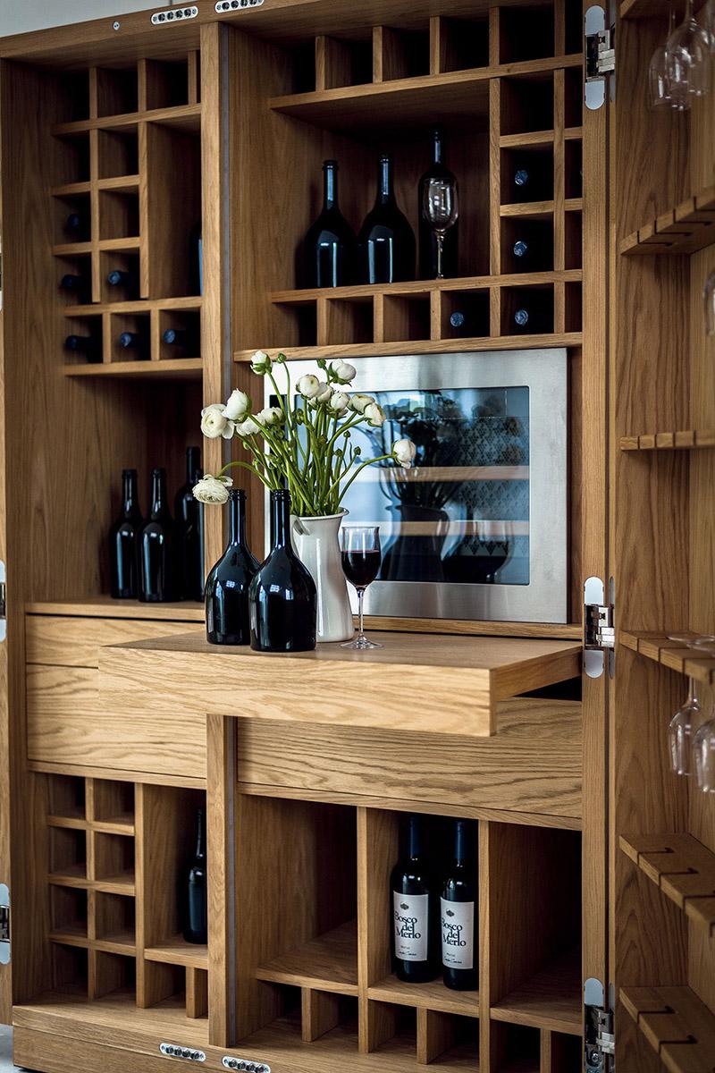 RIVA 1920 meuble à vin CAMBUSA WINE JUMBO