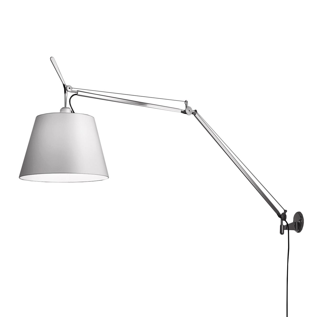 ARTEMIDE wall lamp TOLOMEO MEGA LED 3000K Ø 32 cm with dimmer on head