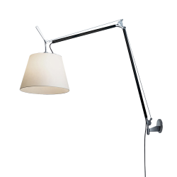 ARTEMIDE lampe murale applique TOLOMEO MEGA LED 3000K Ø 32 cm avec dimmer sur tête