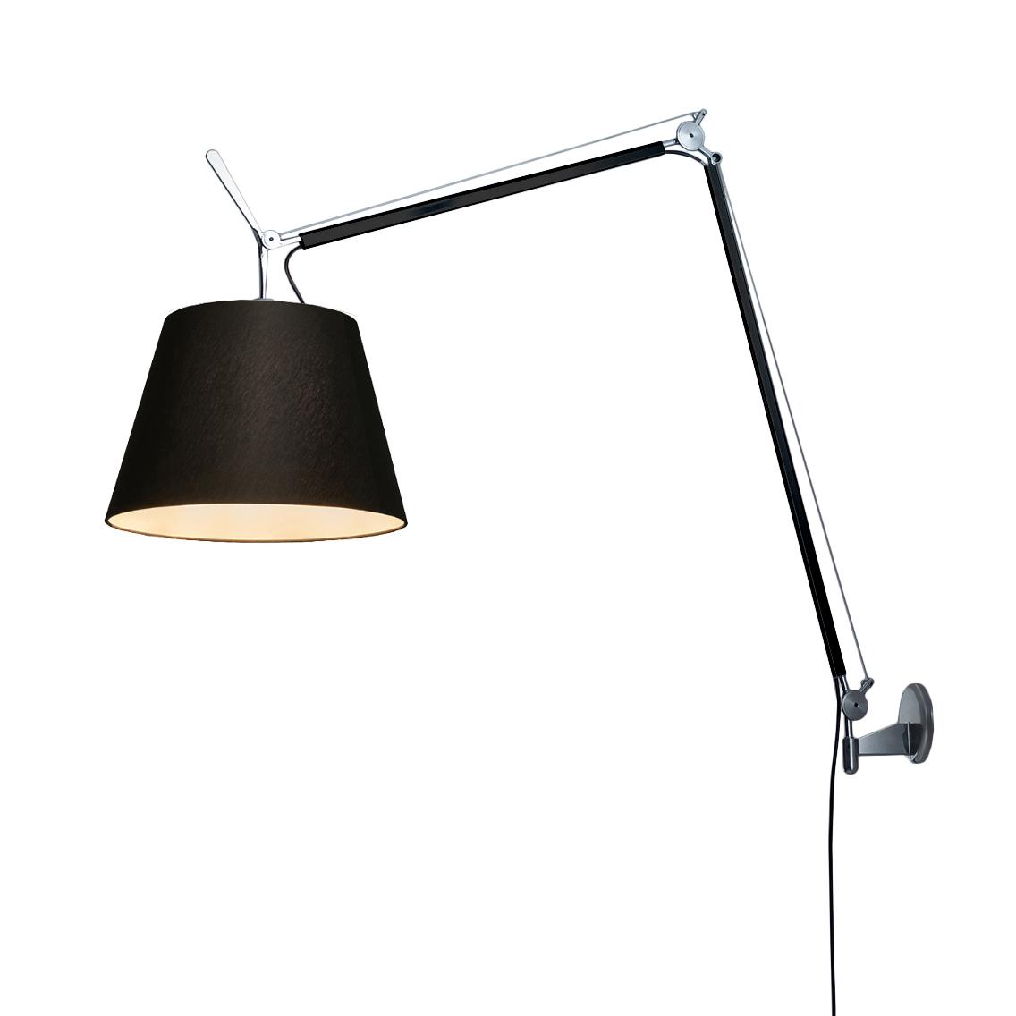 ARTEMIDE lampe murale applique TOLOMEO MEGA LED 3000K Ø 32 cm avec dimmer sur tête