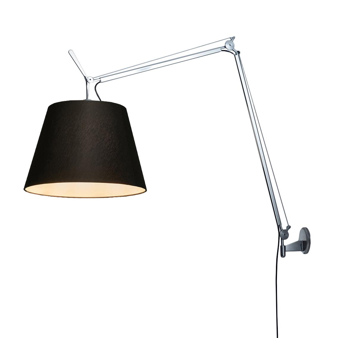 ARTEMIDE lampe murale applique TOLOMEO MEGA LED 3000K Ø 42 cm avec dimmer sur tête