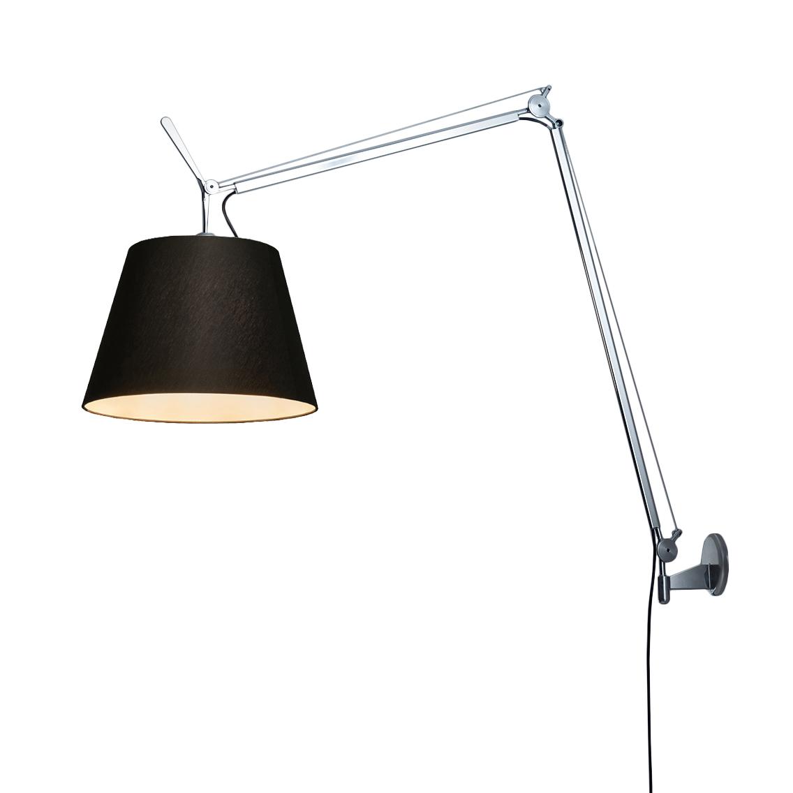 ARTEMIDE wall lamp TOLOMEO MEGA LED 2700K Ø 32 cm with dimmer on cable