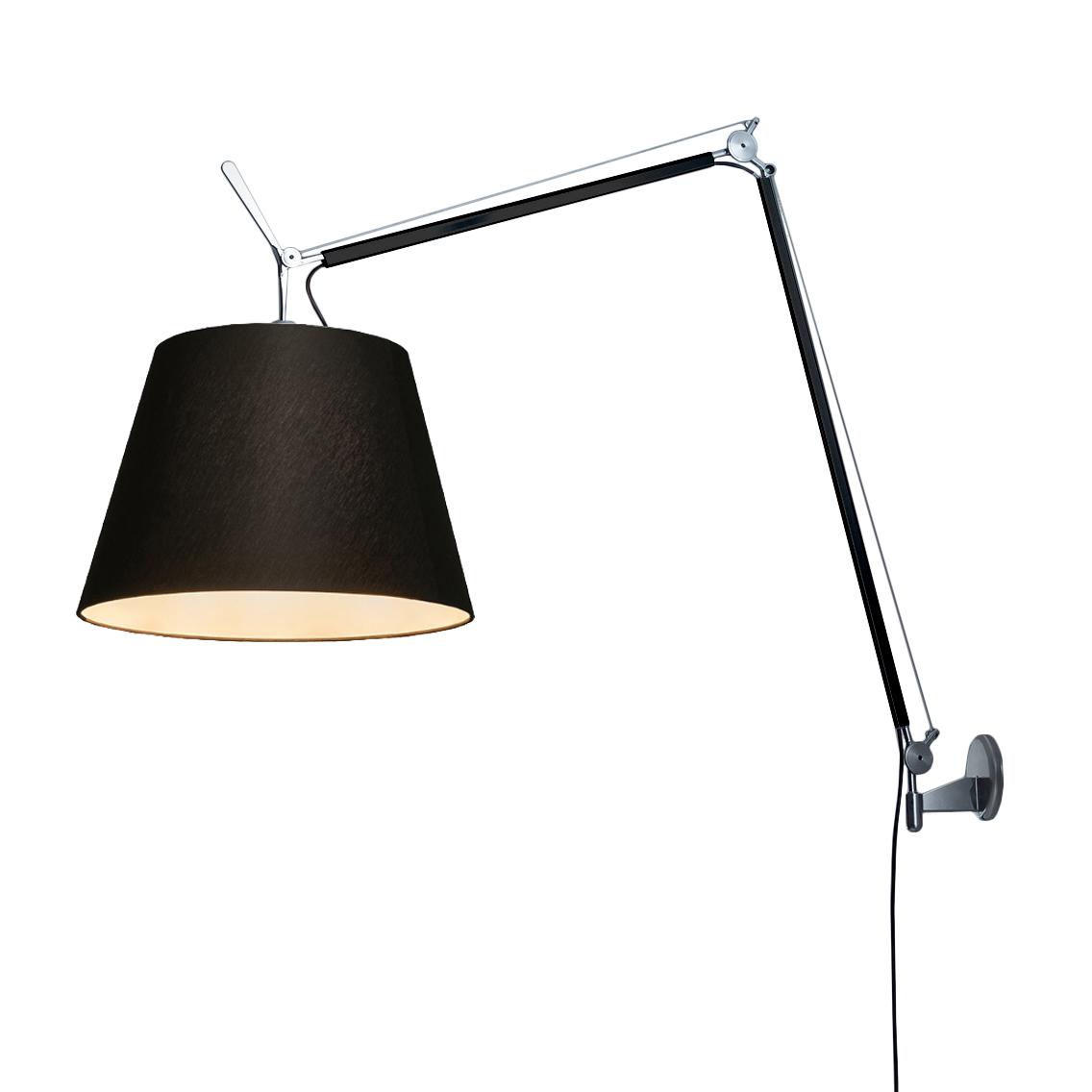 ARTEMIDE wall lamp TOLOMEO MEGA LED 2700K Ø 42 cm with dimmer on cable