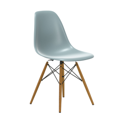 VITRA chaise avec base en cendre miel Eames Plastic Side Chair DSW NOUVELLES DIMENSIONS